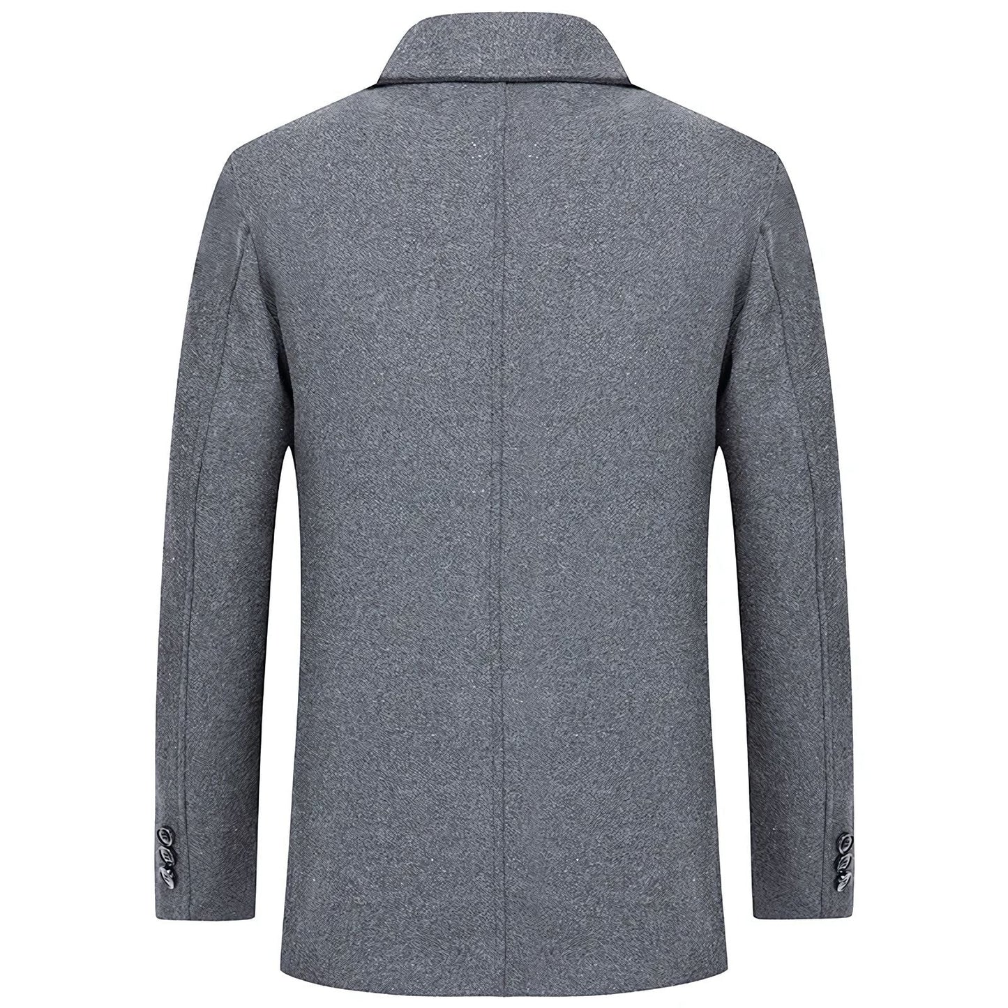 The Maverick Denmark Short Wool Overcoat