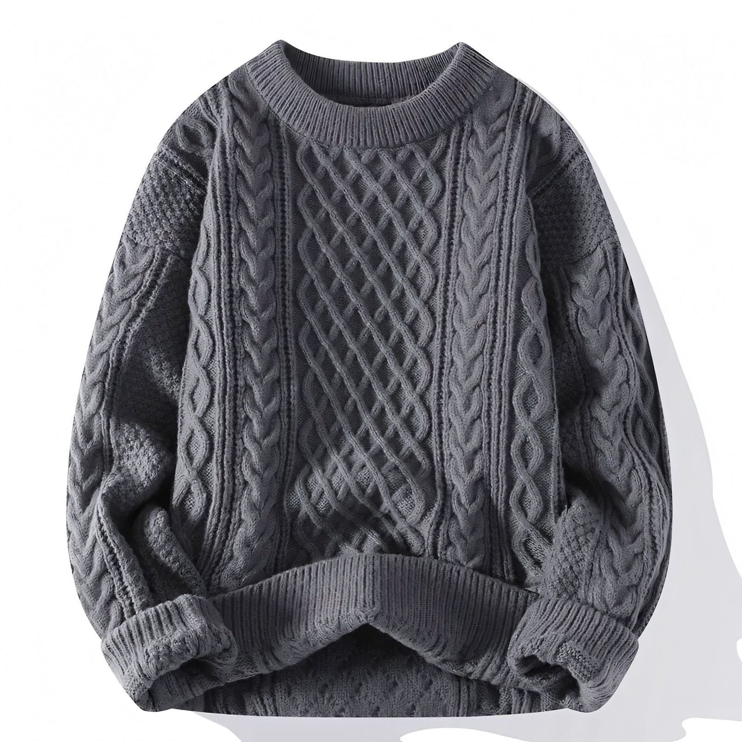 The Maverick Noir Wool Sweater