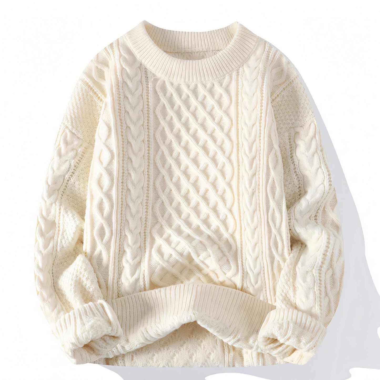 The Maverick Noir Wool Sweater