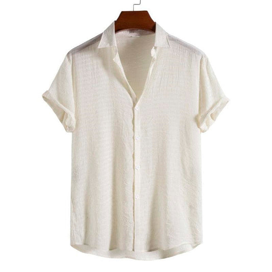 The Maverick Playa Off White Short Sleeve Shirt