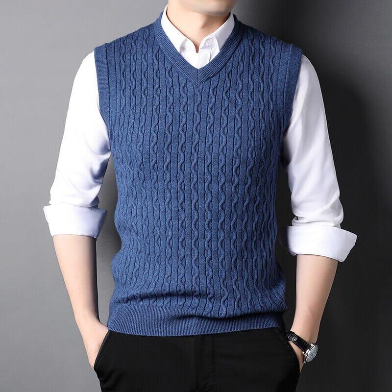 The Maverick Wool Sweater Vest