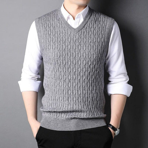 The Maverick Wool Sweater Vest