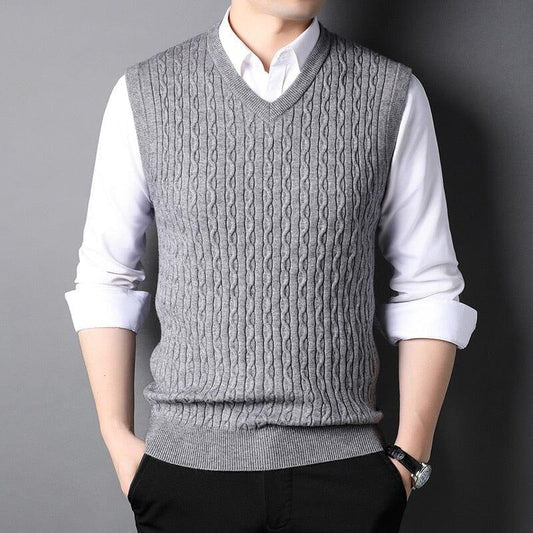 The Maverick Wool Sweater Vest