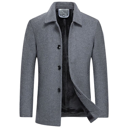 The Maverick Denmark Short Wool Overcoat