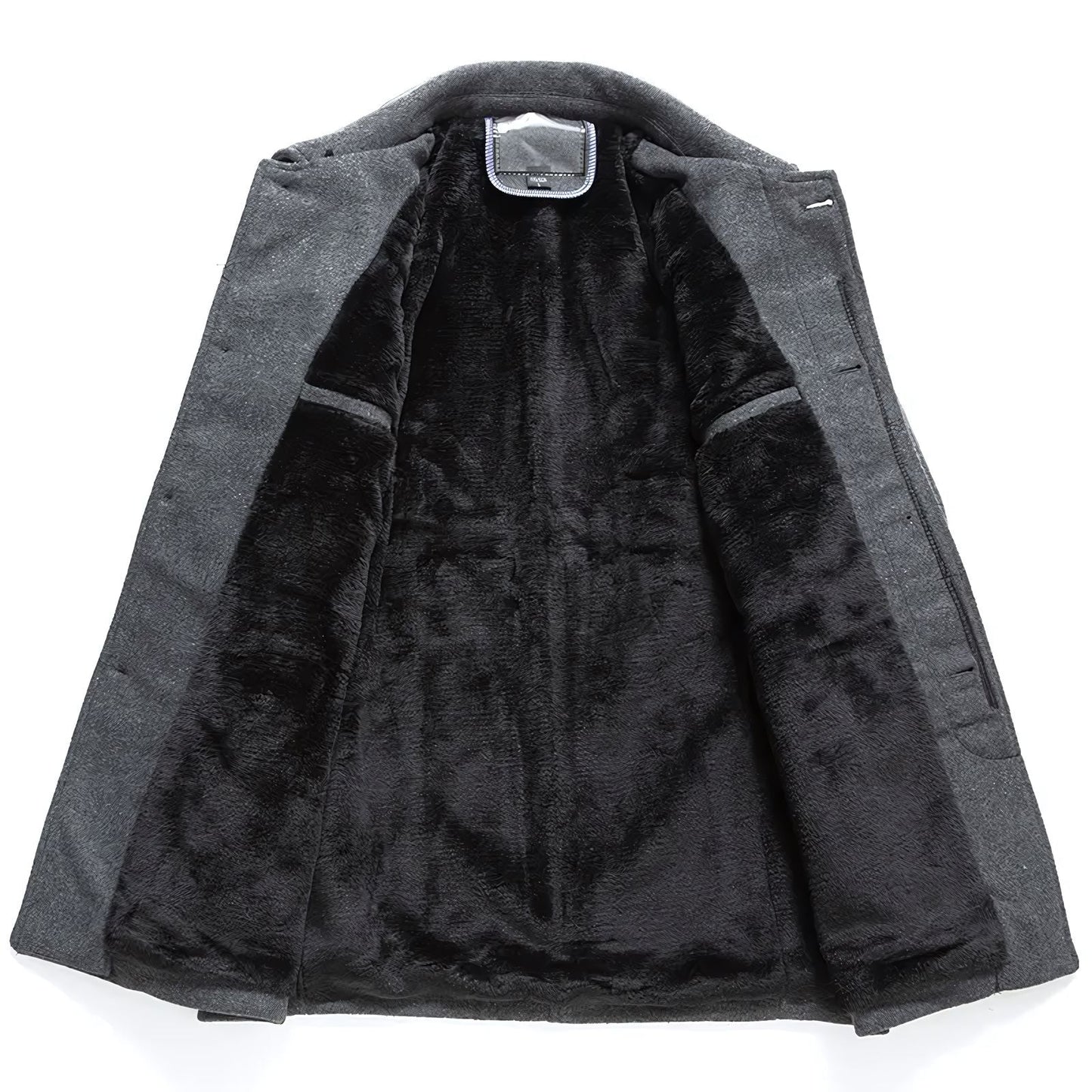 The Maverick Denmark Short Wool Overcoat