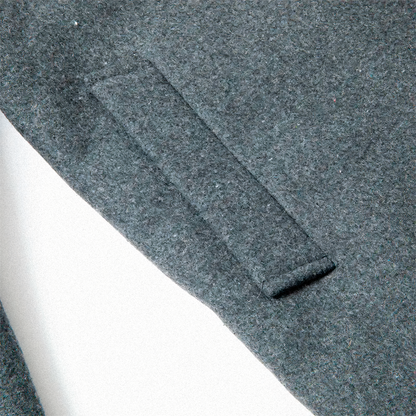 The Maverick Denmark Short Wool Overcoat