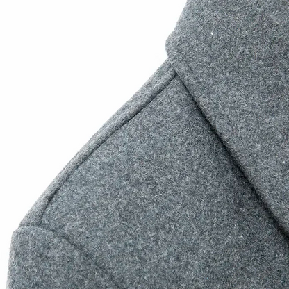The Maverick Denmark Short Wool Overcoat