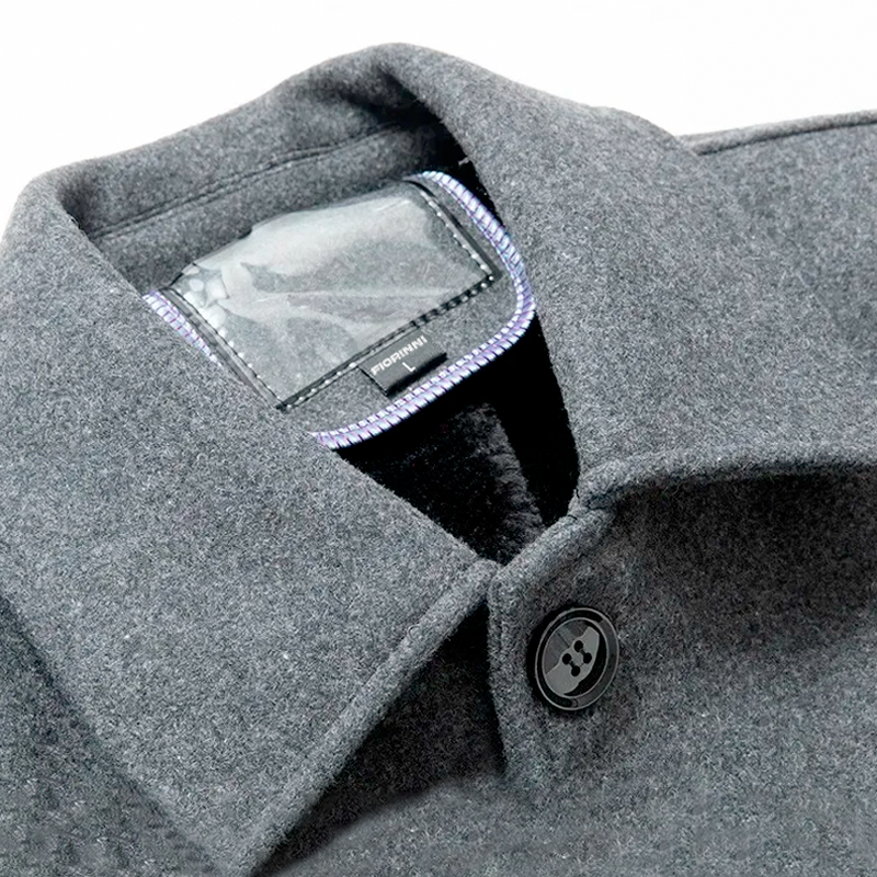 The Maverick Denmark Short Wool Overcoat