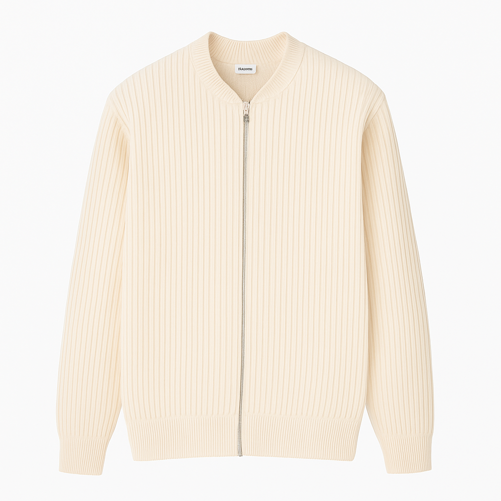 The Maverick Classic Sweater with Zipper