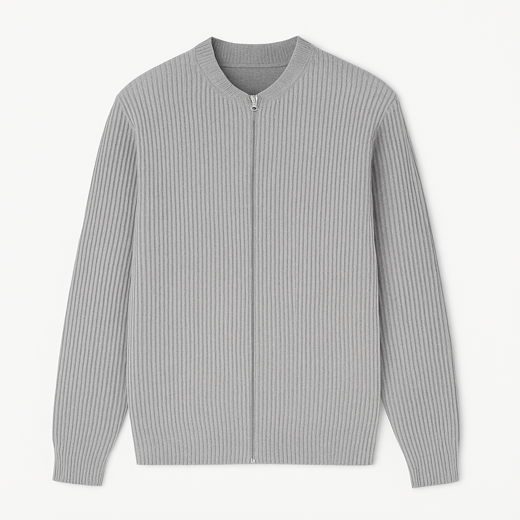 The Maverick Classic Sweater with Zipper