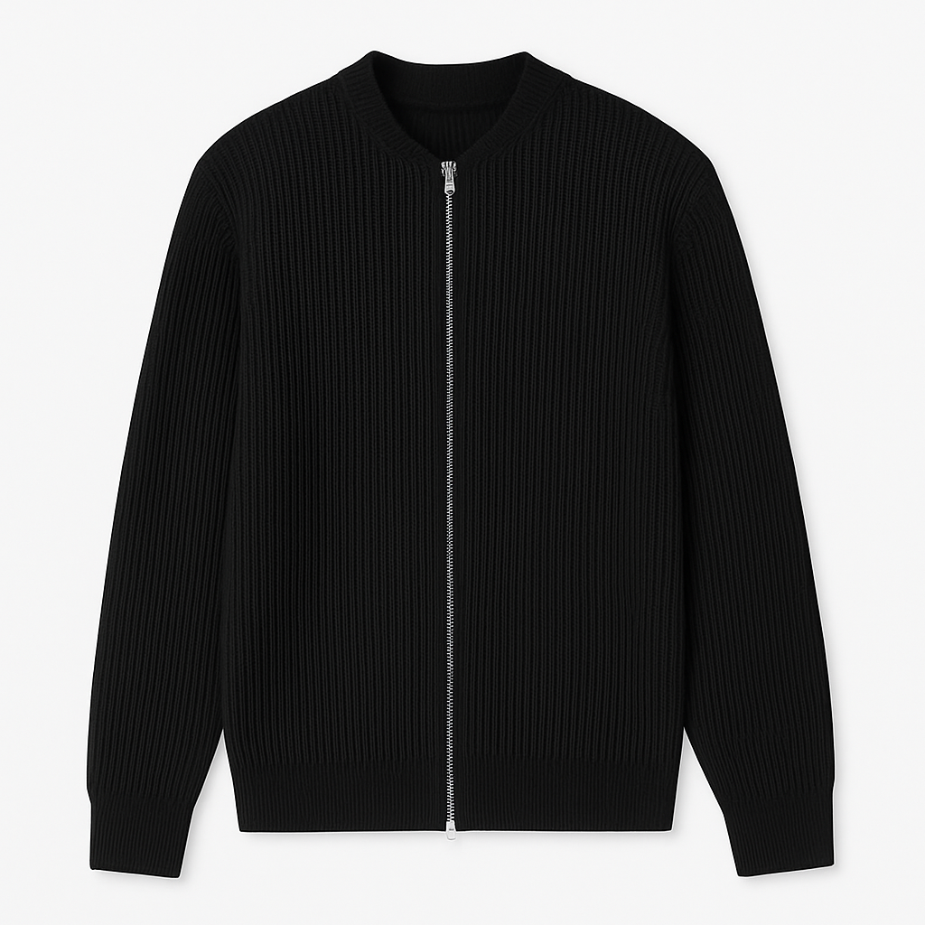 The Maverick Classic Sweater with Zipper