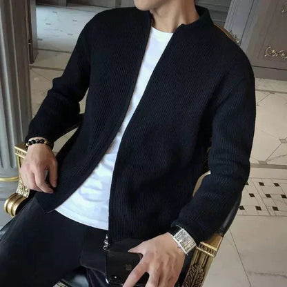 The Maverick Classic Sweater with Zipper