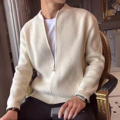 The Maverick Classic Sweater with Zipper