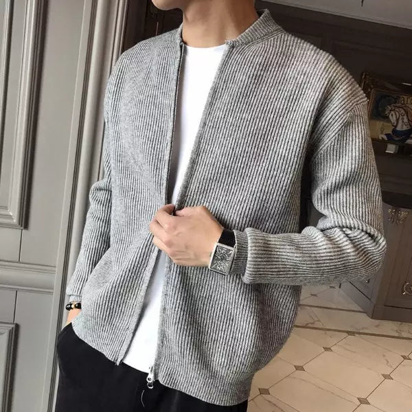 The Maverick Classic Sweater with Zipper