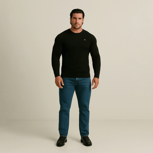 The Maverick Sweater in Superfine Wool